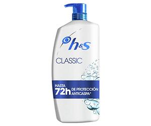 H&S Champú Anticaspa Classic, Hasta Un 100% De Protección Contra La Caspa, 1000 ml, Old Version