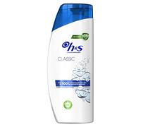 H&S Champú Anticaspa Classic, Hasta Un 100% De Protección Contra La Caspa Para El Cabello Y El Cuero Cabelludo, Clínicamente Probado, Dermatológicamente Testado, 600 ml