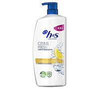 H&S Citrus Fresh Champú Anticaspa para Pelo Graso 1000ml, con Dispensador + Old Spice Captain Gel De Baño Y Champú Para Hombres, 3 En 1, 1000 ml