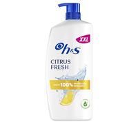 H&S Citrus Fresh Champú Anticaspa para Pelo Graso Aroma a Cítricos, 1L