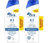 H&S Classic 2en1 Champú y Acondicionador Anticaspa 330ml. Actúa Contra La Caspa, Grasa Y Picor desde el Primer Lavado. Pelo Sin Caspa + Hidratado. Limpia El Cuero Cabelludo Graso Y el Pelo
