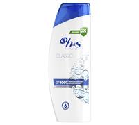 H&S Classic Champú Anticaspa 625ml para Uso Diario. Sensación de Limpieza