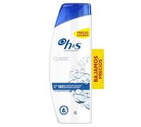 H&S Classic Champú y Acondicionador Anticaspa Todo en Uno 300 + 30ml, Hasta 100% de Protección Anticaspa + Pelo Hidratado, Clínicamente Probado, Para Todo Tipo de Pelo y Cuero Cabelludo
