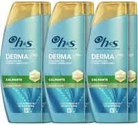 H&S DermaXPro Calmante Champú Anticaspa 300ml con Extracto de Aloe Vera y Complejo de Ceramida. Alivia el Cuero Cabelludo Seco