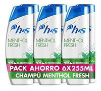 H&S Menthol Fresh Champú Anticaspa 255ml