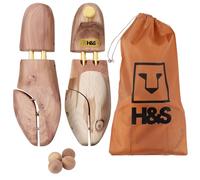 H&S Set de Hormas para Zapatos - 2x Horma Expansor para Ensanchar Calzado de Hombre o Mujer Talla EU 43-44 - Ensanchador Dilatador Estirador para Agrandar Zapatillas o Botas