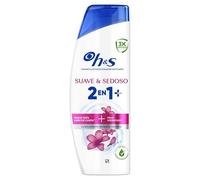 H&S Suave y Sedoso 2en1+ Champú y Acondicionador, Suave y Brillante, 300ml | Actúa desde el Primer Lavado, Aporta Hidratación