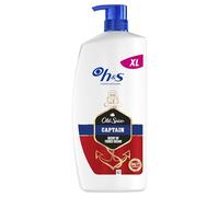 H&S X Old Spice Captain Champú Anticaspa 800ml Actúa Contra La Grasa Y El Picor Desde El Primer Lavado. Hasta Un 100% De Protección Contra La Caspa. Clínicamente Probado. Aroma De Calidad Perfumada