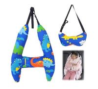 H-Shape - Kid Car Sleeping Head Support, Baby Toddler Travel Pillows, Neck Pillow for Long-Distance Travel, Support The Body and Head, Adults and Children for Support Pillow (F)