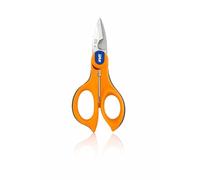 H&T Tijeras de Electricista Profesionales F50 con Crimpadora 1-6 mm - Cortacables hasta 50 mm - Acero Reforzado con Bloqueo de Seguridad - Rasmacor