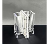 H-Type Electrolytic Cell for Electrochemical Reactions - Non-Sealed Acrylic Diaphragm Chamber, Customizable(400ml)