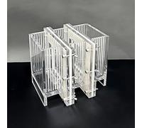 H-Type Electrolytic Cell for Electrochemical Reactions - Non-Sealed Acrylic Diaphragm Chamber, Customizable(1200ml)