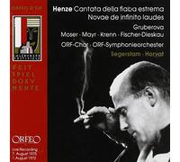 H.W. Henze - Cantata Della Fiaba Estrema / Novae De Infinito