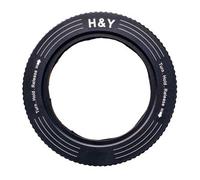H&Y Adaptador de filtro REVORING 37-49 mm para filtros de 52 mm