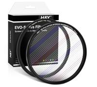 H&Y Filtro EVO Rainbow Streak, Filtro cinematográfico de Destellos de 72 mm con Doble Montaje magnético y Rosca 2 en 1, Efecto de Destellos Multicolor para vídeos Musicales
