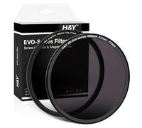 H&Y Filtro ND de 4 paradas de la serie EVO IRND16 de 77 mm, tornillo 2 en 1 y anillo adaptador magnético