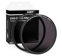 H&Y Filtro ND IRND16 ND de 82 mm, filtro de densidad neutra de 4 paradas, lente de cámara, filtro ND de rosca y filtro de lente magnético 2 en 1 con anillo adaptador magnético, serie EVO
