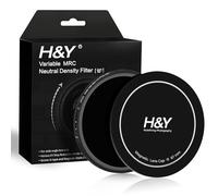 H&Y Filtro ND variable ND4-ND32 (2-5 paradas), VND atornillado de 67 mm, filtro de densidad neutra con vidrio óptico multicapa MRC, tapa magnética y diseño apilable