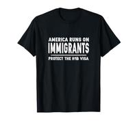H1-B Skilled Worker H1B Visa Pro Immigrant Rights Camiseta