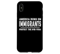 H1-B Skilled Worker H1B Visa Pro Immigrant Rights Carcasa para iPhone XS MAX