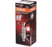 OSRAM 1 H1 B 55W12V+100, NIGHT BREAKER SILVER, Estuche plegable (1 lámpara)