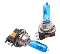 H15 - Lámpara antiniebla para coche, 55 W, 12 V, TOTMOX, foco de luz alta y haz bajo, foco envolvente de xenón integrado, luz azul superblanca, 1 par