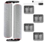 H15 Pro - Kit de repuesto de calor compatible con Dreame H15 Pro Heat Wet Dry Aspirador Partes de robot, 2 cepillos de rodillo principal, 4 filtros HEPA