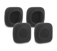 H150 - Almohadillas de repuesto para auriculares Logitech H150 H151 H130 H250, 2 pares de almohadillas de espuma de esponja más suave (negro, 2 pares)