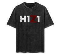 H1Z1 King of The Kill Mens Unisex T-Shirt Graphic Print Top Black tee M