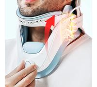 H2 Life Dispositivo de tren cervical de columna cervical, ergonómico ajustable, con bolsa de aire para apoyar un alivio del dolor de la columna cervical, la mejor ayuda para hombres/mujeres