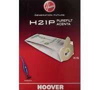 H21P 09173873 ACENTA PAQUETE DE 5 BOLSAS ESCOBA ELÉCTRICA HOOVER ORIGINAL