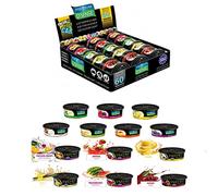 h2i Caja Perfumada Premium | Fruit Mix | 15 piezas | ± 60 días | Ambientador para coche, oficina y hogar | Fragancia fresca con intensidad ajustable | Se adapta a los portavasos