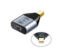 H2I UC-012-MDP USB-C Female to Mini DisplayPort Male HDTV 4K 60Hz p5o 1080P Adapter for Tablet Phone