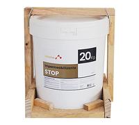 h2oplus · Pintura Plástica Impermeabilizante STOP · Pintura Impermeabilizante Terrazas y Azoteas · Producto NATURAL en base Agua · Bloque todo tipo de Filtraciones · 20 Kg BLANCO