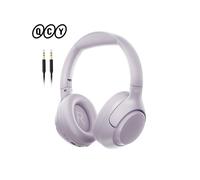 (H3-púrpura) Auriculares inalámbricos QCY H3 ANC con Bluetooth 5.4, audio de alta resolución, supraaurales,