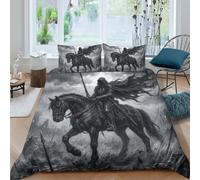 H3B8U2Y5 Battlefield Horseman Juego de Funda Nordica Juego de 3 Piezas