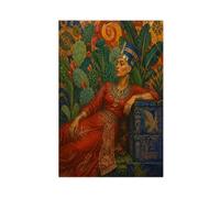 H3B8U2Y5 Mosaico de cactus de Cleopatra Arte de Pared en Lienzo