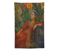 H3B8U2Y5 Mosaico de cactus de Cleopatra Tapiz de Pared, Dormitorio