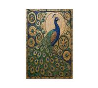 H3B8U2Y5 Mosaico de pavo real Arte de Pared en Lienzo, bizantino Pasillo
