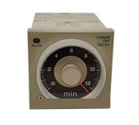 H3CR-H8L TIME Relay Power Off DELAY Timer S or M 240VAC 24VDC 110VAC Timer Switch(H3CR-H8L min 24VDC) Industrial Electrical Relays