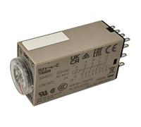 H3Y-2-C H3Y-4-C AC220V DC24V temporizador interruptor relé de retardo de tiempo 220VAC 24VDC 1S 5S 10S 30S 60S 3M 30M(H3Y-4-C,30M_AC220V)