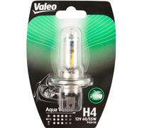 H4 Lámpara Sencilla Auto 12V 60/55W Aqua Vision Conexión P43t-38 VALEO