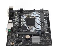 H410M D3V M.2 Placa Madre del Ordenador, 2 DDR4 DIMM M ATX PCI E 3,0 Placa Madre de Escritorio para LGA 1200 10th Gen para Núcleo, 1x PCIE X16, 4X SATA III, 1x M.2, DVI, VGA,
