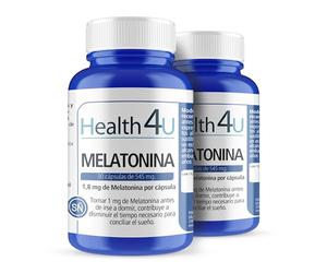 H4U Melatonina - 2 Paquetes de 30 Cápsulas