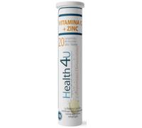 H4U Vitamina C + Zinc 20 Comprimidos Efervescentes Naranja