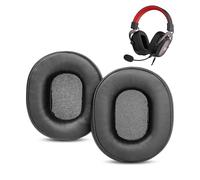 H510 Zeus Almohadillas Auriculares para Redragon H510 Zeus Wired Gaming Auricular Almohadillas para Auriculares con Cuero de proteína y Espuma viscoelástica