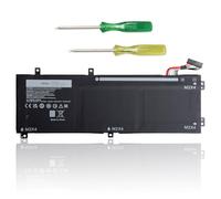 H5H20 Batería de Repuesto Compatible con DELL XPS 15 9550 9560 9570 7590 Precision 5510 5520 5530 Vostro 7590 7500 Inspiron 7501 62MJV M7R96 5D91C 451-BCBT [11.4V 56Wh]