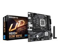 H610M D3W WIFI6, Placa base negro/Gris