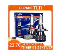 (H7-2 uds) Bombillas LED para faros delanteros de coche originales OSRAM H7 H4 9012 HIR2, HB2, 9003