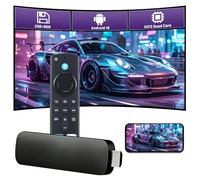 H7 Android TV Stick - Android 16.0, Smart TV Stick HD, H313 Quad-Core, Wi-Fi 2,4 GHz + 5 GHz y Bluetooth 5.4, Dispositivo de TV por Internet Plug & Play para Cine en Casa/Viajes (2+8 GB)